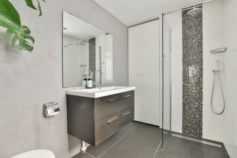 Bathroom with Custom Storage